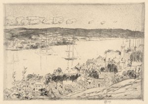 Gloucester alkotó: Childe Hassam