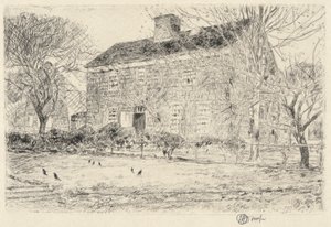 Home Sweet Home, No. 2, Easthampton, 1923 alkotó: Childe Hassam