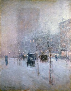Késő délután, New York, tél, 1900