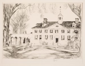 Mt. Vernon, 1925 alkotó: Childe Hassam
