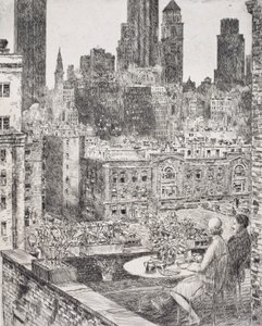 New York, 1931 tavasza alkotó: Childe Hassam