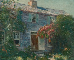 Régi ház East Hamptonban alkotó: Childe Hassam