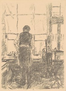 Joseph Pennell portréja alkotó: Childe Hassam