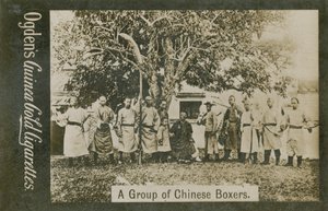 Egy csoport kínai boxer alkotó: Chinese Photographer