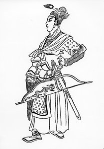 Batou, illusztráció Marco Polo és Rustichello da Pisa „Marco Polo utazásai” című művéből, Henry Yule fordításában, először 1871-ben jelent meg alkotó: Chinese School