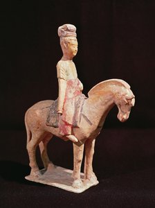 Cavalier, Tang-dinasztia (618-906) (kerámia)