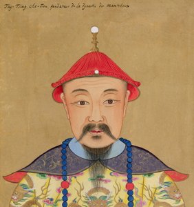 Ti Qing Che-Tsu (1638-61) portréja