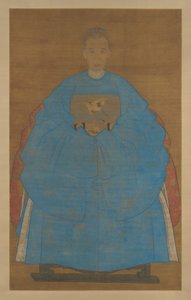 Egy idős hölgy portréja alkotó: Chinese School