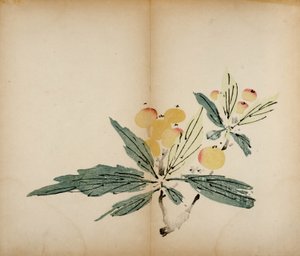 Ten Bamboo Studio Prints, 1643 (fablokk) alkotó: Chinese School