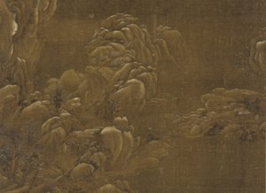 Téli táj, Ming vagy Qing dinasztia, XV-XVIII