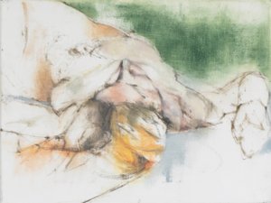 Maria, életkép tanulmány, 2018,(olaj vászonra) alkotó: Ching Fun Tso