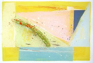 Nyár I, 2000 ( gouache, akvarellpapír)