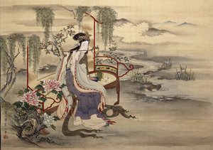 A kínai szépség, Yang Guifei, kb. 1810-1815.