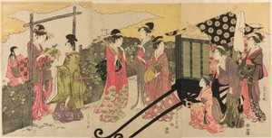 A Genji meséjének Yugao fejezetének paródiája