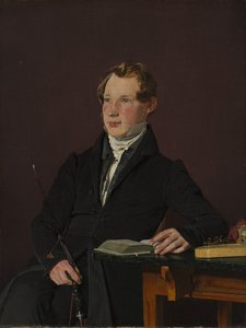 Dr. Johann Henning Kjetil Hjardemaal alkotó: Christen Købke (Danish