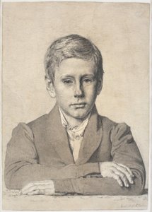 Henrik Clausen (1825-1904) favágó gyermekkori portréja alkotó: Christen Købke