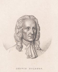 Ludvig Holberg alkotó: Christen Købke