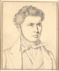 A művész testvérének, H.P.N. Købkének (1812-39) portréja alkotó: Christen Købke