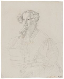 Susanne Dorothea Ryder 1814-1889 portréja alkotó: Christen Købke