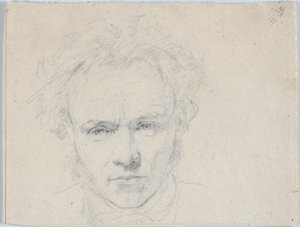 Hermann Ernst Freund szobrász portréja
