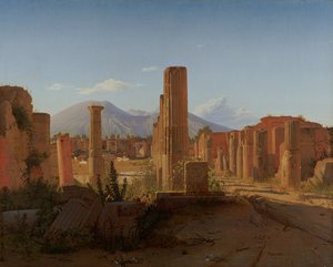 A Forum, Pompeji, a Vezúv a távolban