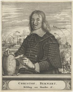 Christoph Bernhard von Galen münsteri püspök portréja alkotó: Christiaan Hagen
