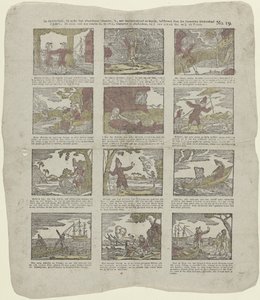 A történelem, amelyhez ezek a képek tartoznak, nagyon olvasmányos és tanulságos, amelyet a híres gyerekbarát / Tábor (...) írta le (cím a tárgyon) alkotó: Christiaan Jacob Schuyling