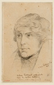 Octave Tassaert portréja alkotó: Christiaan Julius Lodewijk Portman