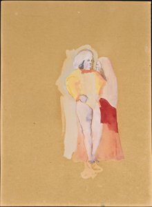 A pár (guache és akvarell papíron) alkotó: Christian Bérard