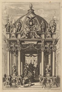 II. Lotharius diadalíve alkotó: Christian Engelbrecht and Johann Andreas Pfeffel, after Peter Schubert von Ehrenberg