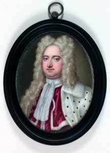 Edward Harley, Oxford 2. grófja és Mortimer (zománc) alkotó: Christian Friedrich (attr.to) Zincke