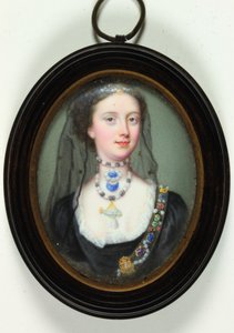 Lady Margaret Cavendish Holles Harley (zománc)