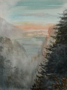 Dream of Paiyun Ting, 2015 (akvarell, papír)