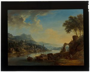 A Pair of Rhineland Landscapes
