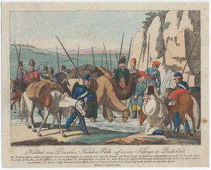 Németországban nyugvó doni kozákok, 1814 körül