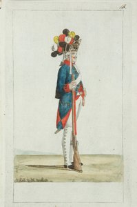 A Preobraženszkij-ezred gránátosa, 1793