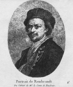 Rembrandt portréja – Le Comte de Baudouin úr kabinetjéből, 1770
