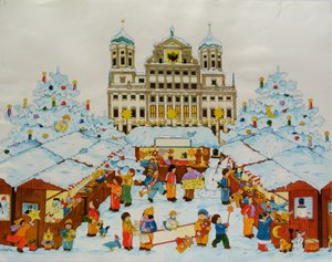 Karácsonyi vásár (Augsburg óvárosa)