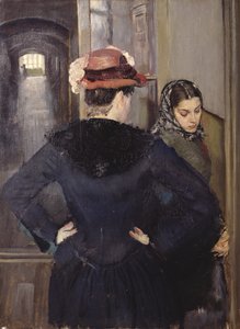 Találkozó (Albertine) alkotó: Christian Krohg