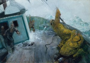 Minden férfi a fedélzeten alkotó: Christian Krohg