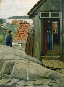 A partról alkotó: Christian Krohg