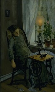 A varrónő alkotó: Christian Krohg