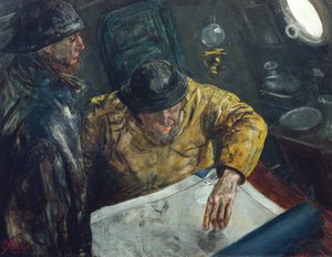 A pálya be van állítva, 1888 körül alkotó: Christian Krohg