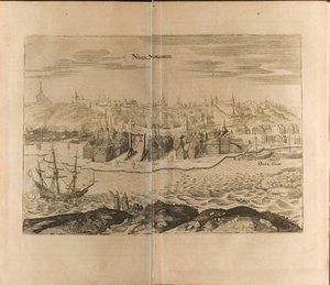 Nyizsnyij Novgorod illusztrációja: Utazások Moszkva nagyhercegéhez és Perzsia királyához