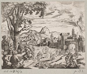 Illusztráció: Adam Olearius: „Perzsa Rosenthal, Schich Saadi zseniális költő […]”, Schleswig 1660 alkotó: Christian Rothgiesser
