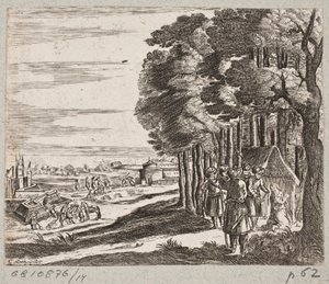 Illusztráció: Adam Olearius: „Perzsa Rosenthal, Schich Saadi zseniális költő […]”, Schleswig 1660 alkotó: Christian Rothgiesser