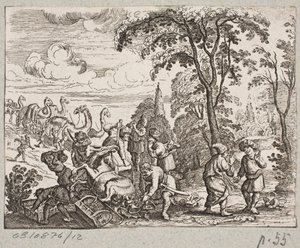 Illusztráció: Adam Olearius: „Perzsa Rosenthal, Schich Saadi zseniális költő […]”, Schleswig 1660 alkotó: Christian Rothgiesser