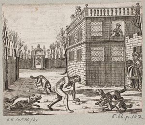 Illusztráció: Adam Olearius: „Perzsa Rosenthal, Schich Saadi zseniális költő […]”, Schleswig 1660 alkotó: Christian Rothgiesser