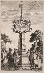 Címlap: Johann Albrecht Mandelslo, "Keleti utazás leírása [...], Schleswig 1668 alkotó: Christian Rothgiesser
