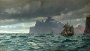 Északi-fok, Icelend, 1884 alkotó: Christian Vigilius Blache